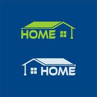 home simple logo immobilien vektor