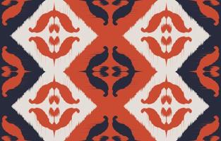 ethnische abstrakte ikat-kunst. nahtloses muster in stammes-, volksstickerei und mexikanischem stil. aztekischer geometrischer kunstornamentdruck.design für teppich, tapete, kleidung, verpackung, stoff, bezug, textil vektor