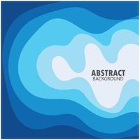 abstraktes Wellenhintergrunddesign mit blauem Kombinationsvektor vektor