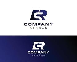 sr letter logo design-letter sr logo design-sr icon design vektor