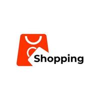 Shopping-Logo-Icon-Design-Vektor vektor