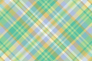 tartan plädmönster med textur och sommarfärg. vektor