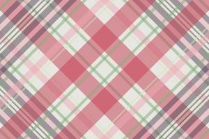 nahtloser Tartan-Plaid-Musterhintergrund mit Valentinsfarbe. vektor