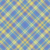 Tartan-Plaidmuster mit Textur und Sommerfarbe. vektor