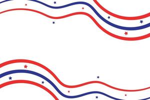 schönes Hintergrunddesign der amerikanischen Flagge vektor