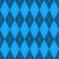 blauer Rhombus-Linien-Patch nahtloser Hintergrund vektor