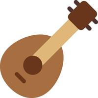 gitarrenvektorillustration auf einem hintergrund. hochwertige symbole. vektorikonen für konzept und grafikdesign. vektor