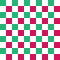 Grafikdesign quadratische nahtlose grüne und rosa Farbmuster-Tapetenhintergrund-Vektorillustration vektor