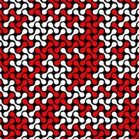 Grafiken abstrakter Hintergrund rot-weiße Mustertapete Hintergrundvektorillustration vektor