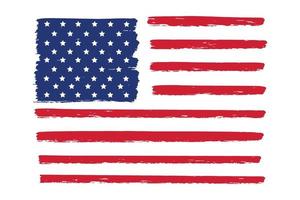 usa flagga background.american flagga - röd och blå med stjärnor vektor design. element för oss semester design - minnesdag, självständighetsdag