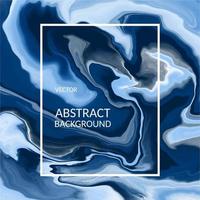 abstrakt marmor textur blå färg, flytande design bakgrunder abstrakt akryl konstverk textur vektor