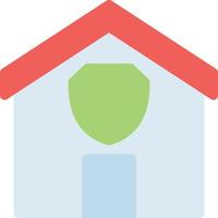 Hausschild-Vektorillustration auf einem Hintergrund. Premium-Qualitätssymbole. Vektorsymbole für Konzept und Grafikdesign. vektor