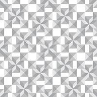 abstrakt geometrisk kakel mosaik seamless mönster. elegant monokrom prydnad av geometriska former vektor