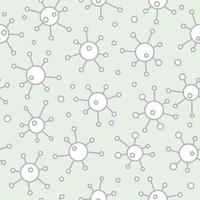 virusepidemi seamless mönster. bakgrund med illustration av nya coronavirus 2019-ncov bakgrund. dekorativ covid-19 medicinsk design. abstrakt bakterie kakel konsistens. vektor