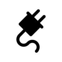 Abbildung Vektorgrafik Plug-in-Symbol vektor