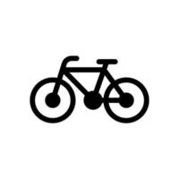 Abbildung Vektorgrafik Fahrrad-Symbol vektor