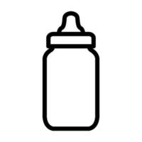 Abbildung Vektorgrafik Milchflasche Symbol vektor