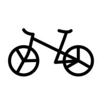 Abbildung Vektorgrafik Fahrrad-Symbol vektor