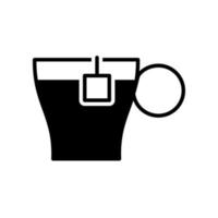 Abbildung Vektorgrafik der Tasse Tee-Symbol vektor