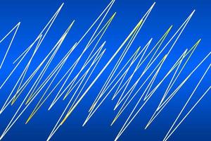 sicksack abstrakt linjer bakgrund med blå gradient vektor