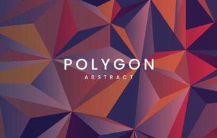 das polygon abstrakte polygonale geometrische muster mit dreieck und kreisen hintergrunddesign, vektor und illustration