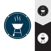 Grill-Symbol-Vektor-Illustration vektor