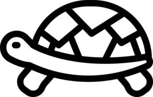 schildkrötenvektorillustration auf einem hintergrund. hochwertige symbole. vektorikonen für konzept und grafikdesign. vektor