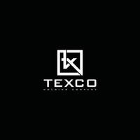 abstrakt initial bokstav t och x logotyp i vit färg isolerad i svart bakgrund applicerad för videografi och fotografi logotyp även lämplig för varumärken eller företag som har initialt namn tx eller xt vektor