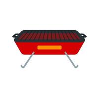 Symbol für die Grilllinie vektor