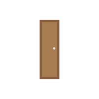 WC-Badezimmer-Tür-Vektor für Website-Symbol-Icon-Präsentation vektor
