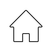 Home-Vektor für Website-Symbol-Icon-Präsentation vektor