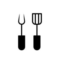 Illustrationsvektorgrafik des Grillsymbols vektor