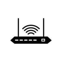 Abbildung Vektorgrafik des Router-Symbols vektor