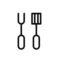 Illustrationsvektorgrafik des Grillsymbols vektor