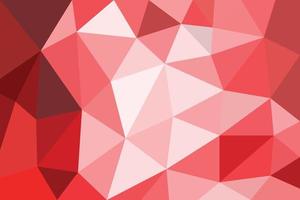 röd ton polygon bakgrundsbild, vektor eps10