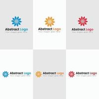 abstrakt logotypdesign vektor
