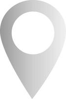 Kartenpunkt-Symbol. Zeiger Zeichen. mark für ihr website-design, logo, app, ui. Pin-Point-Zeichen. vektor