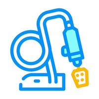 Polieren Gadget Farbsymbol Vektor Illustration