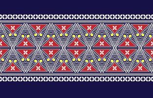dekoratives abstraktes geomatrisches ethnisches orientalisches Muster traditionelles, abstraktes ethnisches Blumenhintergrunddesign für Teppich, Tapete, Kleidung, Verpackung, Batik, Stoff, traditioneller Druckvektor vektor