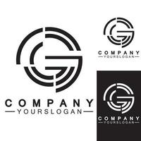 Buchstabe g-Logo-Icon-Design-Vorlage vektor