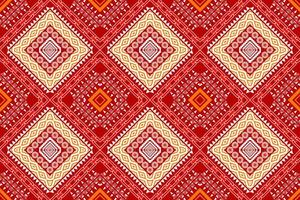 schöne stickerei.geometrisches ethnisches orientalisches muster traditioneller aztekischer stil,abstrakt,vektor,illustration.design für textur,stoff,kleidung,verpackung,mode,teppich,druck. vektor