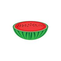 Wassermelone Symbol Vektor Illustration Design