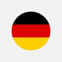 land deutschland. deutschland flagge. Vektor-Illustration. vektor