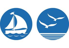 Free Nautical Symbol Vektoren