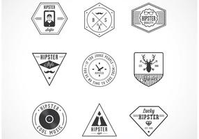 Gratis Hipster Vector Badges