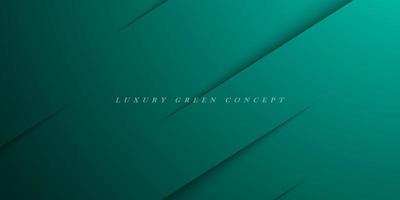 moderne abstrakte vektorgrüne luxushintergründe mit geometrischen grafischen elementen für poster, flyer, digitale tafel und konzeptdesign.eps10 vektor