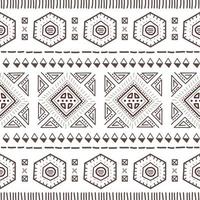 navajo sömlösa mönster. ikat bakgrund med traditionell design textur vektor