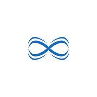 infinity symbol obegränsad logotyp design vektor mall