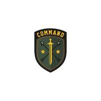 militära logotyper märken armé symboler lager vektor