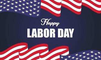 Labor Day Usa Illustrationshintergrund, Vektorillustration vektor